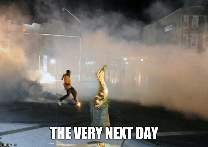 THE VERY NEXT DAY | made w/ Imgflip meme maker