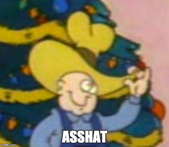 Asshat | ASSHAT | image tagged in asshat,garfield,idiot,assclown,stupid people,dumb | made w/ Imgflip meme maker