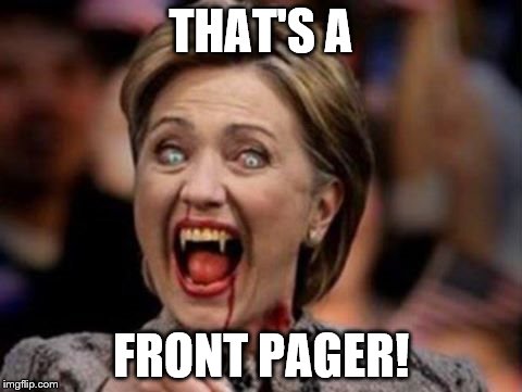 THAT'S A FRONT PAGER! | made w/ Imgflip meme maker
