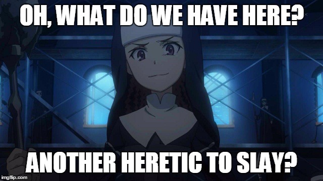 Image result for heretic meme