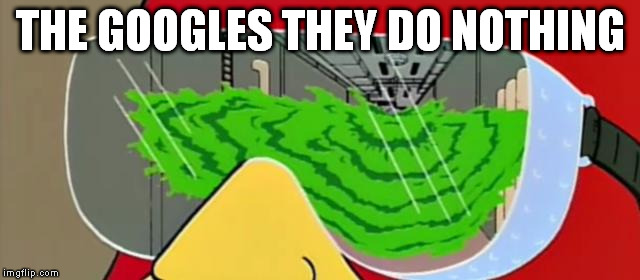 THE GOOGLES THEY DO NOTHING | made w/ Imgflip meme maker
