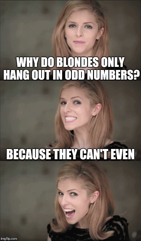 dumb blonde jokes