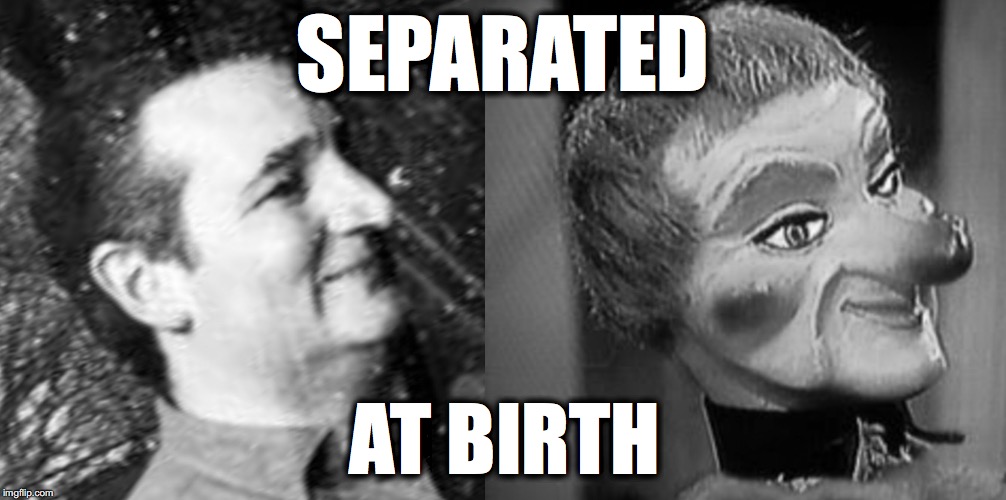SEPARATED; AT BIRTH | image tagged in separated at birth | made w/ Imgflip meme maker