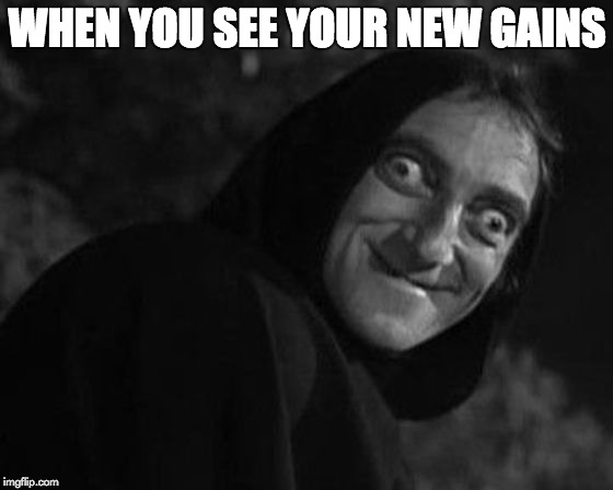 WHEN YOU SEE YOUR NEW GAINS | image tagged in seeing_gains | made w/ Imgflip meme maker