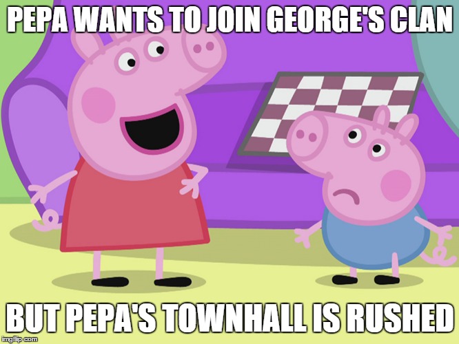 Peppa Pig and George - Imgflip