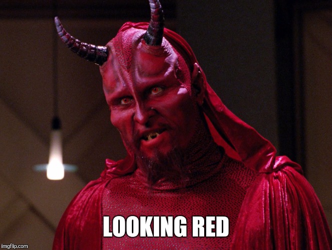 LOOKING RED | made w/ Imgflip meme maker