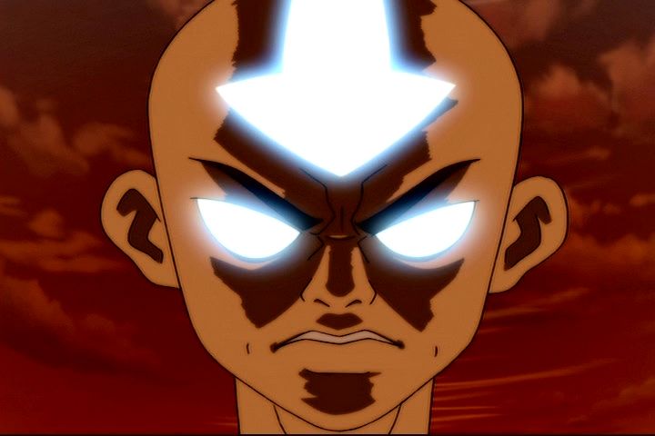 High Quality Angry Aang Blank Meme Template