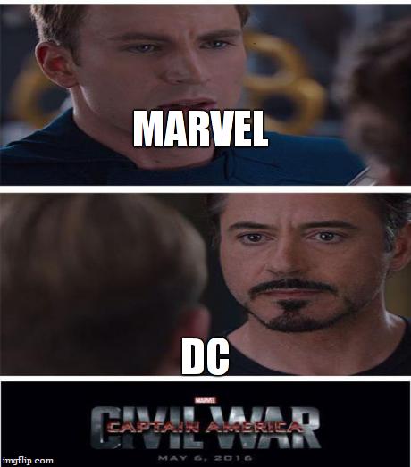 MARVEL DC | made w/ Imgflip meme maker