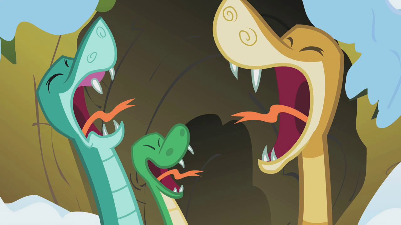 MLP Snakes Blank Meme Template