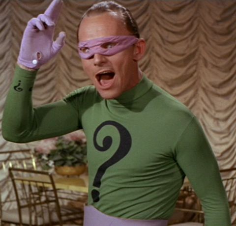 Riddler  Blank Meme Template