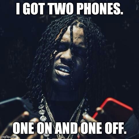 I GOT TWO PHONES. ONE ON AND ONE OFF. | image tagged in poverty in a pot | made w/ Imgflip meme maker