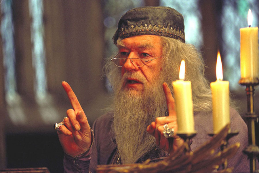 High Quality dumbledore points Blank Meme Template