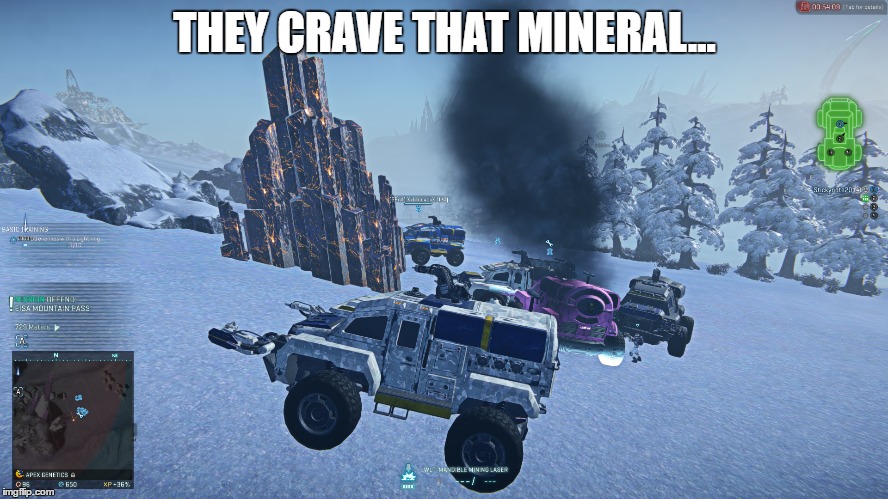 THEY CRAVE THAT MINERAL... | made w/ Imgflip meme maker