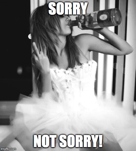 SORRY; NOT SORRY! | made w/ Imgflip meme maker