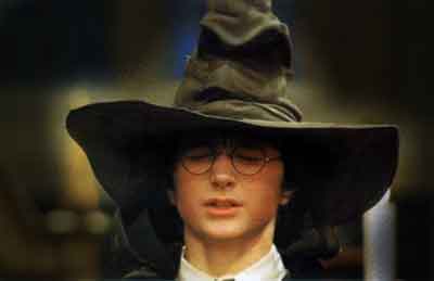 Harry Potter sorting hat Blank Meme Template