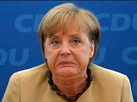 High Quality Merkel Blank Meme Template