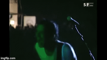 Brian Molko Smile | image tagged in gifs,gif | made w/ Imgflip video-to-gif maker