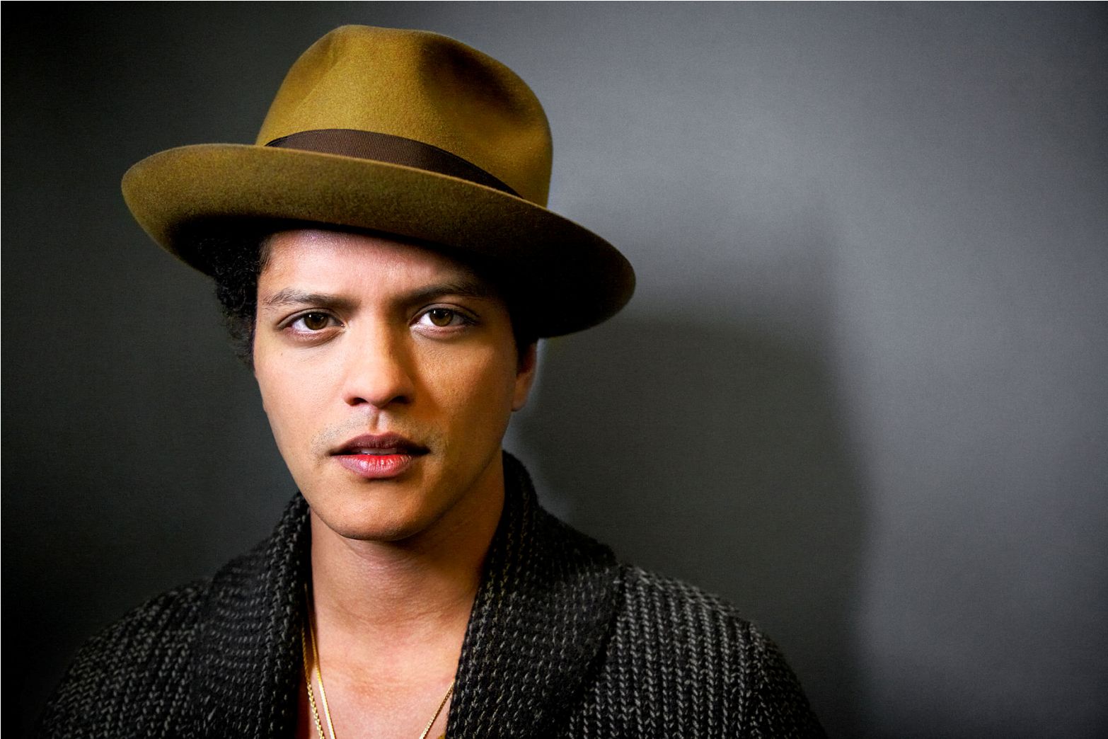 Bruno Mars hat Blank Meme Template