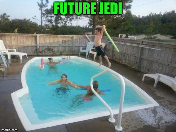 Luke WaterWalker | FUTURE JEDI | image tagged in jedi,luke skywalker | made w/ Imgflip meme maker