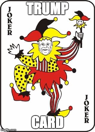 Trump Card | TRUMP; CARD | image tagged in political | made w/ Imgflip meme maker