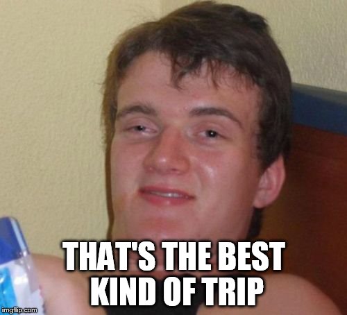 10 Guy Meme | THAT'S THE BEST KIND OF TRIP | image tagged in memes,10 guy | made w/ Imgflip meme maker
