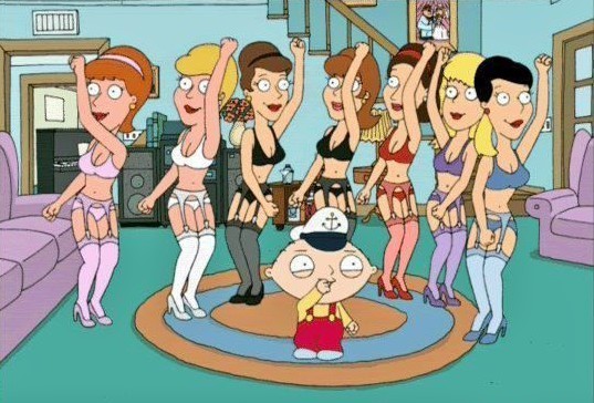 Stewie Griffin - Sexy Party Blank Meme Template