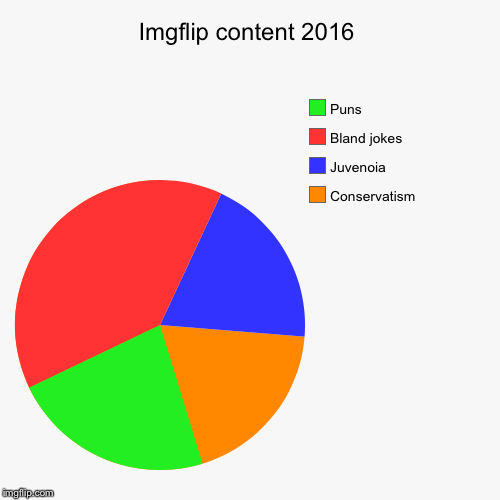 image tagged in funny,pie charts,conservative,generation,puns | made w/ Imgflip chart maker