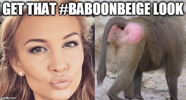 GET THAT #BABOONBEIGE LOOK | made w/ Imgflip meme maker