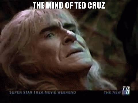 THE MIND OF TED CRUZ TRUMP, I'VE DONE FAR WORSE THAN BEAT YOU I'VE HURT YOU AND I WISH TO CONTINUE... HURTING YOU | image tagged in gifs | made w/ Imgflip video-to-gif maker