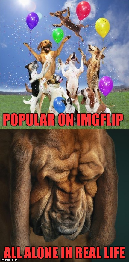 POPULAR ON IMGFLIP ALL ALONE IN REAL LIFE | made w/ Imgflip meme maker