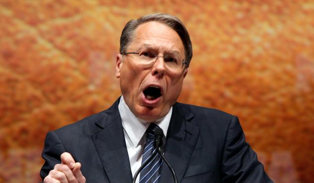 High Quality Wayne Lapierre deepthroating your gun Blank Meme Template