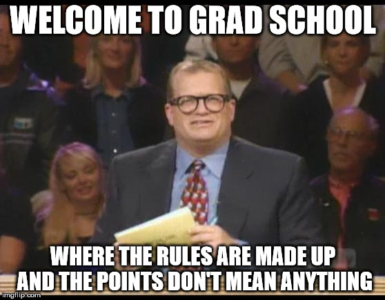 welcome to grad school meme