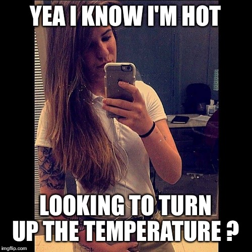 YEA I KNOW I'M HOT; LOOKING TO TURN UP THE TEMPERATURE ? | image tagged in skippy | made w/ Imgflip meme maker