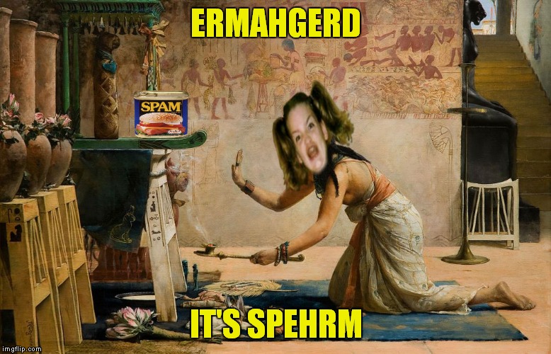 ERMAHGERD IT'S SPEHRM | made w/ Imgflip meme maker