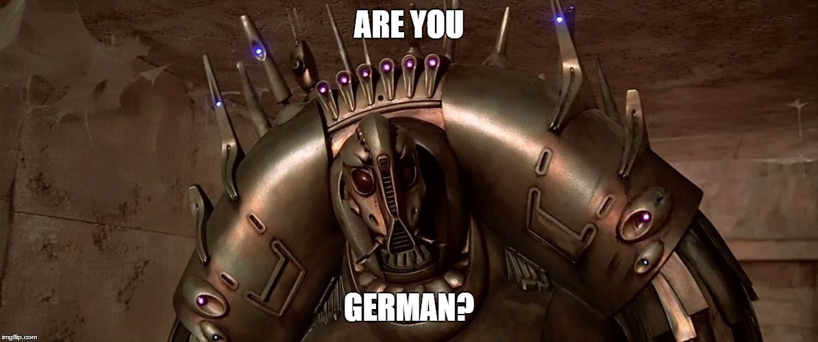 ARE YOU; GERMAN? | image tagged in german | made w/ Imgflip meme maker