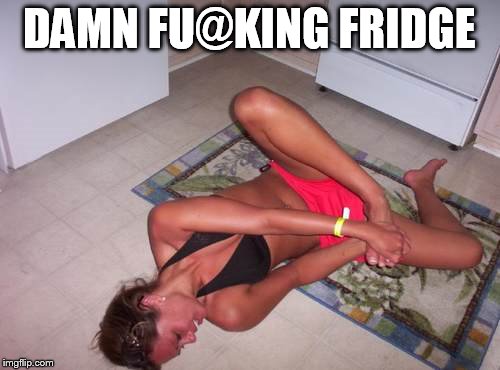 DAMN FU@KING FRIDGE | made w/ Imgflip meme maker