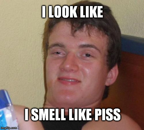 don't smell a book by it's cover | I LOOK LIKE; I SMELL LIKE PISS | image tagged in memes,10 guy | made w/ Imgflip meme maker