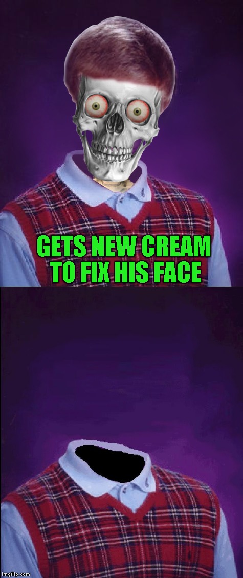 GETS NEW CREAM TO FIX HIS FACE | made w/ Imgflip meme maker