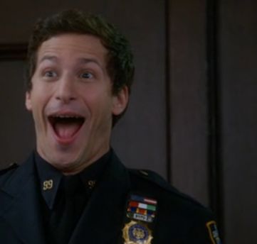 High Quality Jake Peralta Blank Meme Template