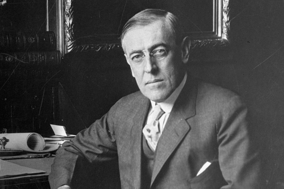 Woodrow Wilson Blank Meme Template