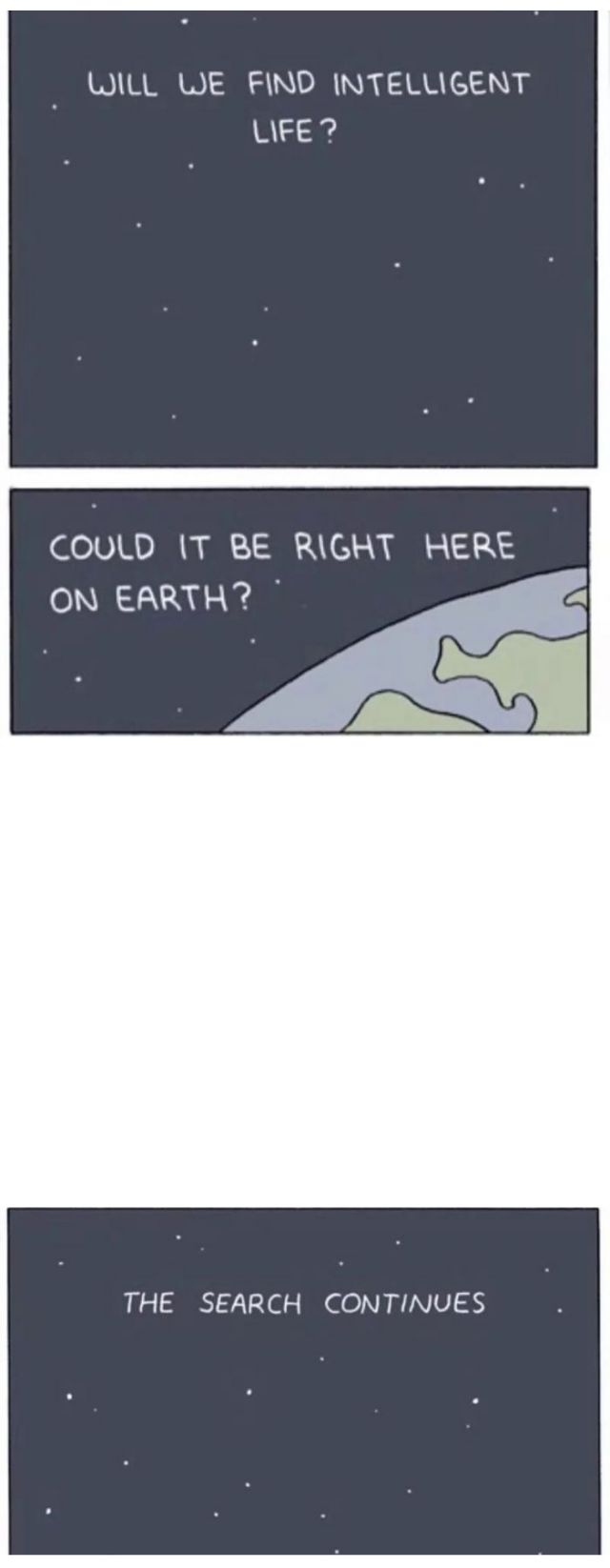 High Quality Will we find intelligent life? Blank Meme Template