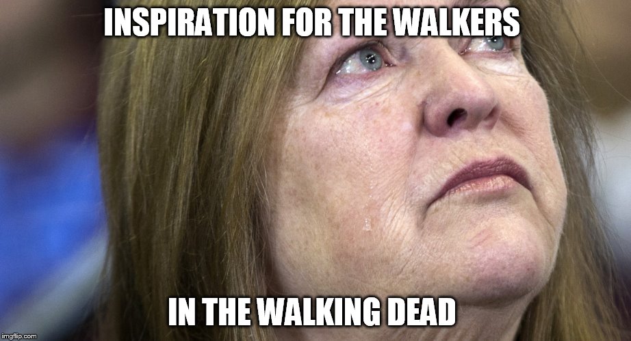 INSPIRATION FOR THE WALKERS; IN THE WALKING DEAD | image tagged in bernie sanders,bernie or hillary,feel the bern,bernie,vote bernie sanders,president 2016 | made w/ Imgflip meme maker