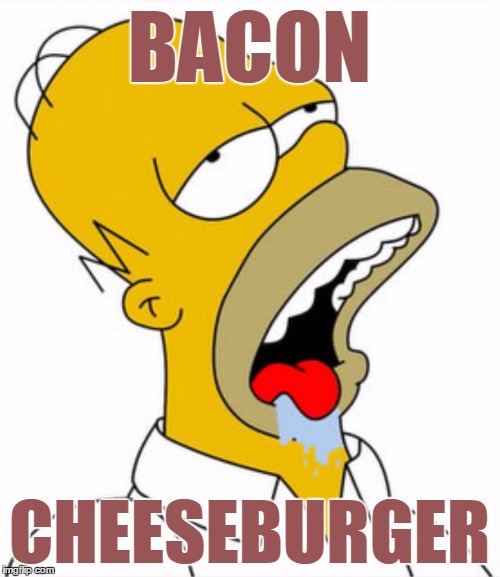 BACON CHEESEBURGER | made w/ Imgflip meme maker