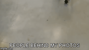 PEOPLE BEHIND MY PHOTOS | image tagged in gifs | made w/ Imgflip video-to-gif maker
