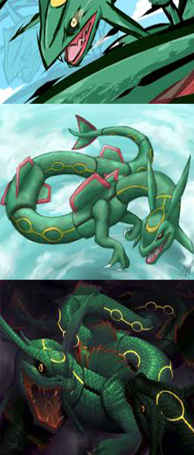 Bad Pun Rayquaza Blank Meme Template