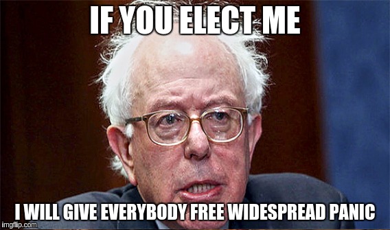 Berned Out | IF YOU ELECT ME I WILL GIVE EVERYBODY FREE WIDESPREAD PANIC | image tagged in memes | made w/ Imgflip meme maker