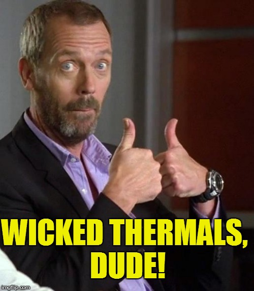 WICKED THERMALS, DUDE! | made w/ Imgflip meme maker