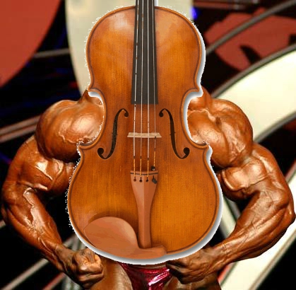Viola, a violin on steroids Blank Meme Template