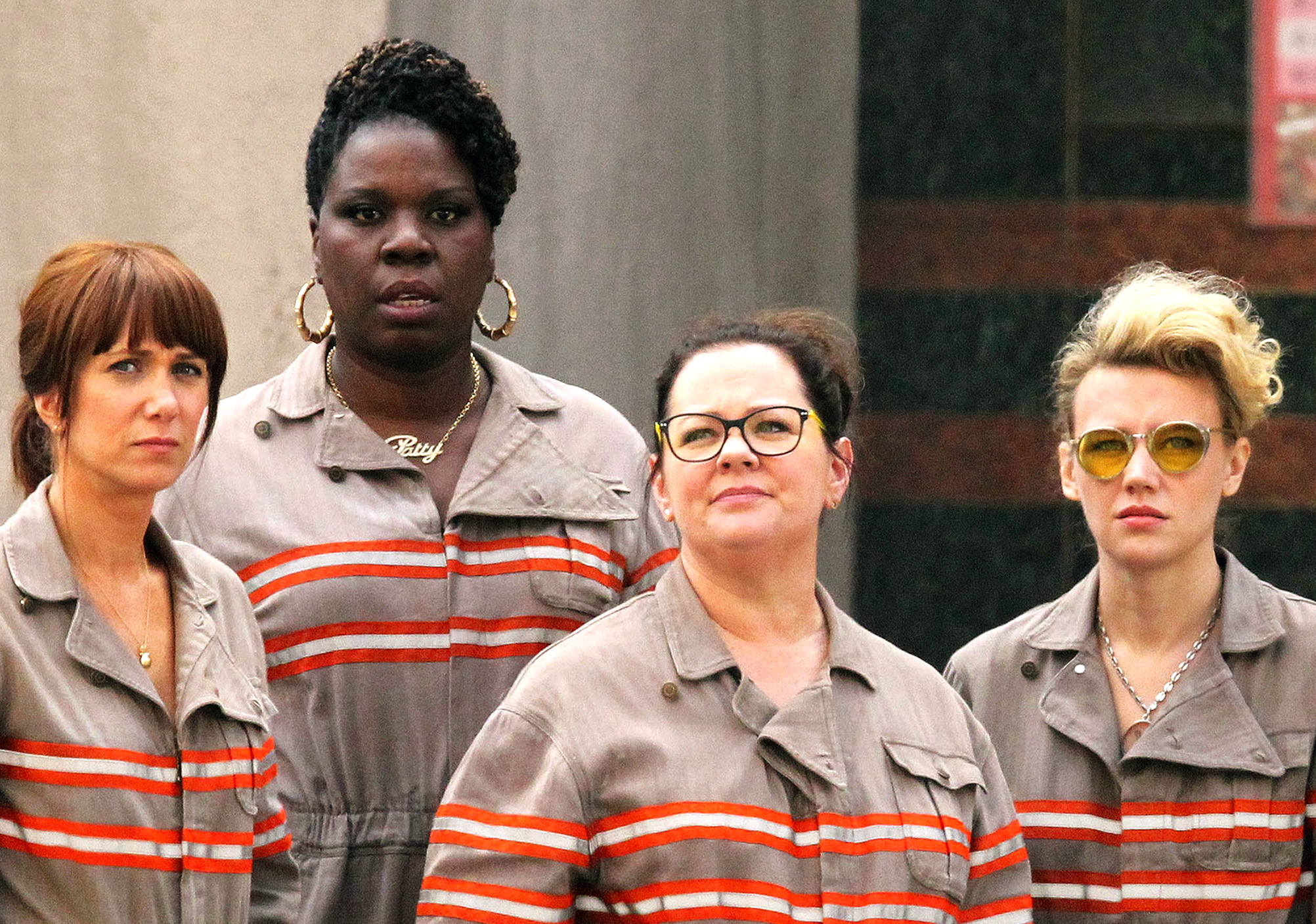 High Quality Ghostbusters re-make cast Blank Meme Template