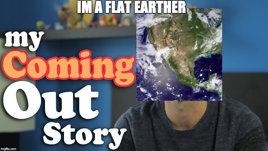 flat earther meme